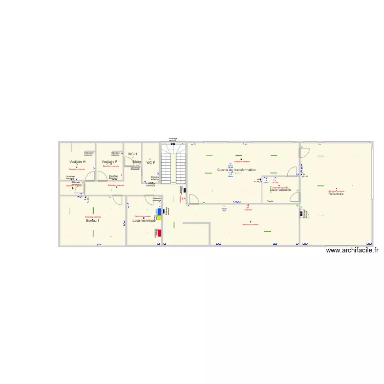 BANL Elec Etg. Plan de 