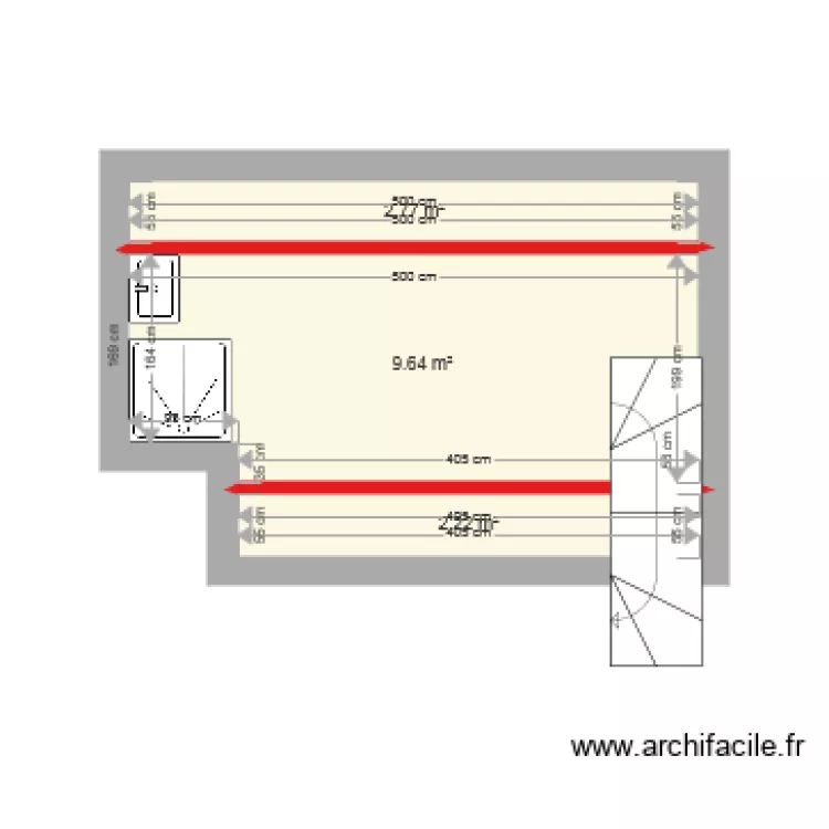 Le Plessis combles 4. Plan de Le Plessis combles 4. Plan de