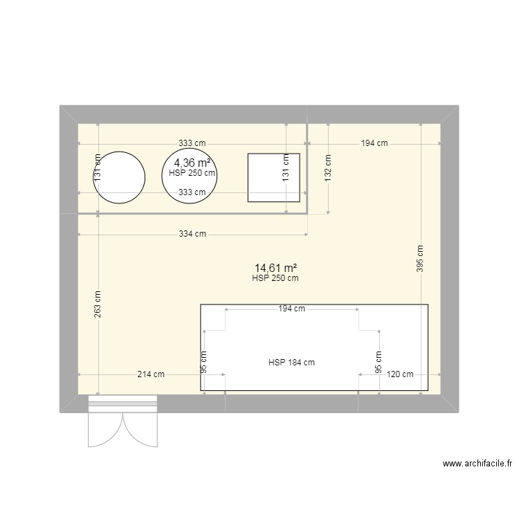 CORDIER. Plan de 0 pièce et 0 m2