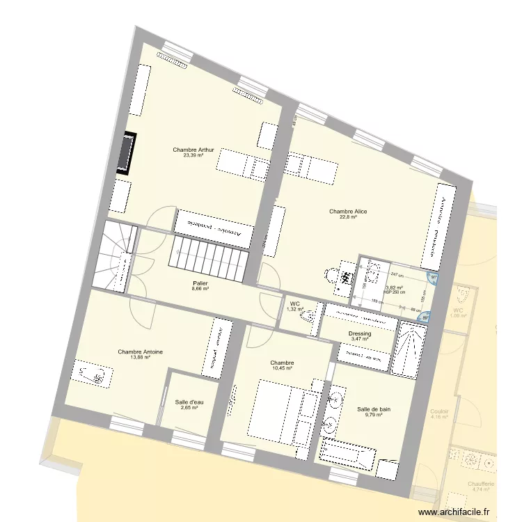 Maison Christopher49. Plan de 