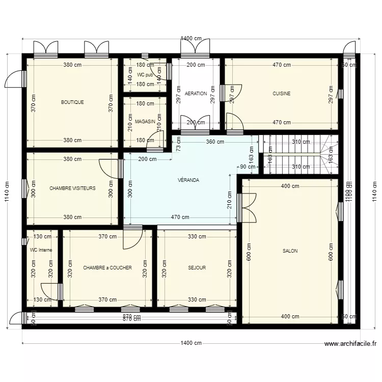 T 14 x11m40cm Client 42908778. Plan de 
