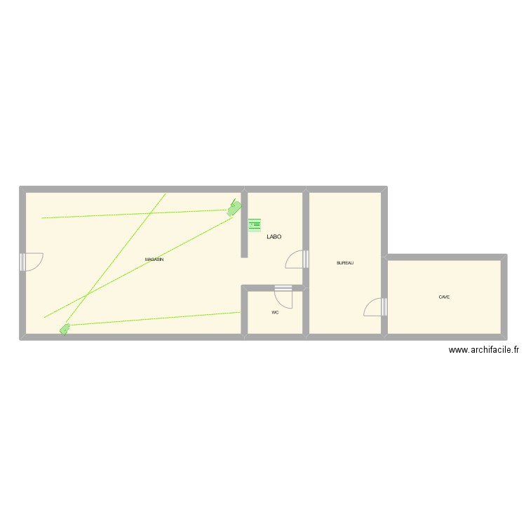CONCEPT OPTIQUE ROANNE VIDEO. Plan de 0 pièce et 0 m2