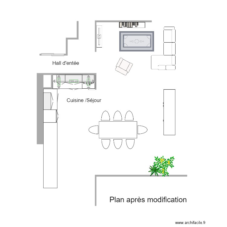 OSSMON CUISINE. Plan de 0 pièce et 0 m2