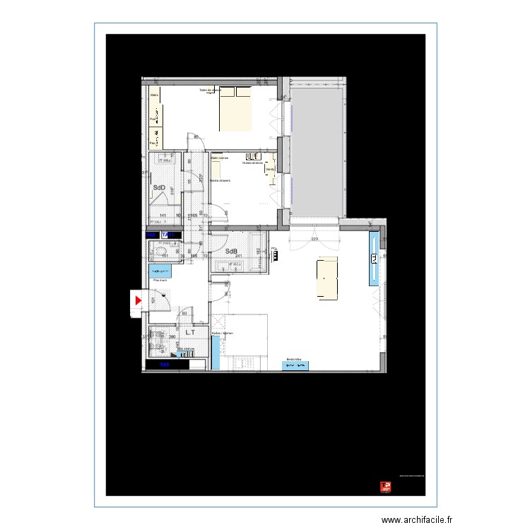 Plan1 2021 02 24. Plan de 0 pièce et 0 m2