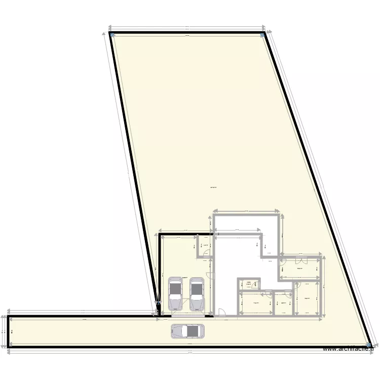 plan maison2. Plan de 