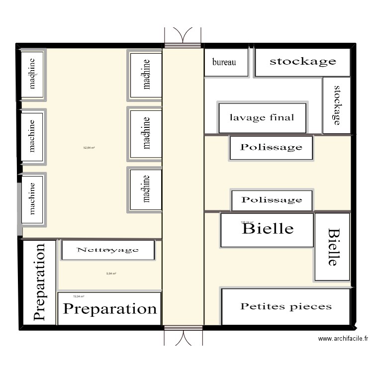plan layout. Plan de 0 pièce et 0 m2