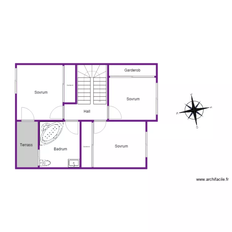 Planritning Norte plan 1. Plan de Planritning Norte plan 1. Plan de