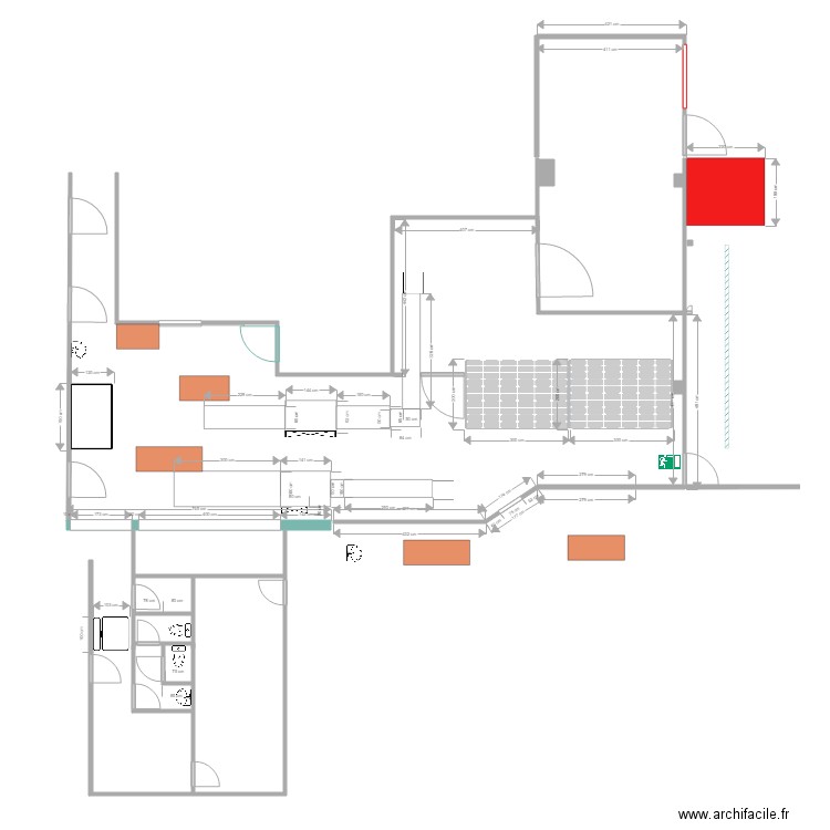 CDS. Plan de 0 pièce et 0 m2