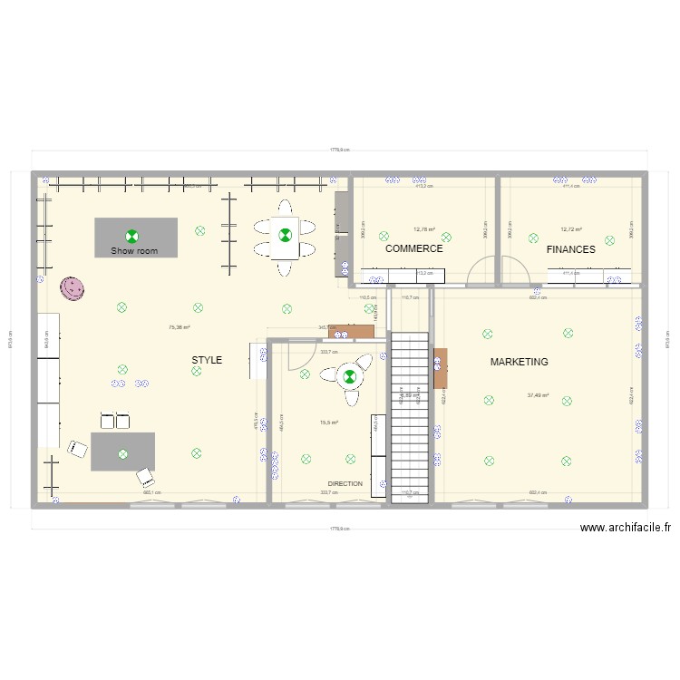 1&P JALDAY ARSENE 2023 ELEC. Plan de 6 pièces et 161 m2