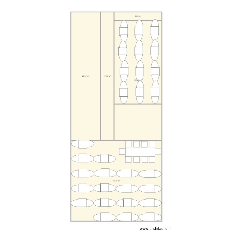 entre amis. Plan de 0 pièce et 0 m2