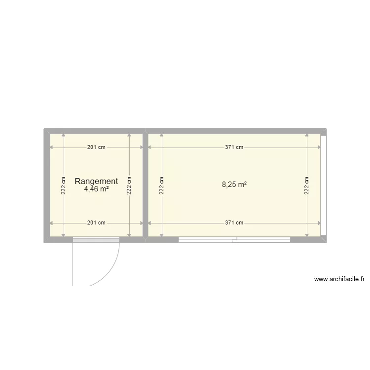20 Feet SERVIPOOL Client Luxembourg. Plan de 