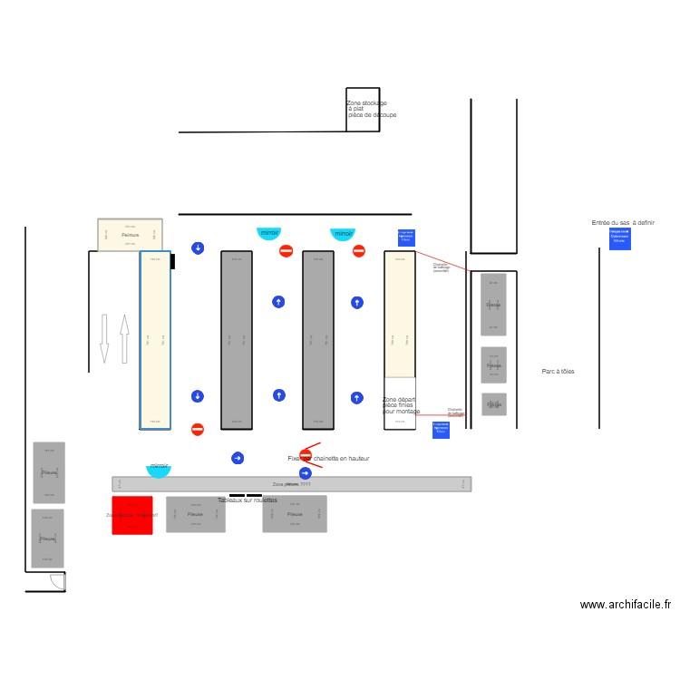 Tolerie V4. Plan de 0 pièce et 0 m2