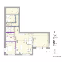 RDJ Jacqueline  am&eacute;nag&eacute; 2 chambres V2