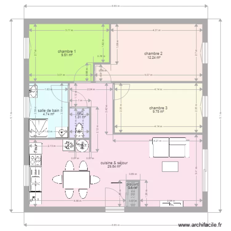 seb projet bellencombre. Plan de 