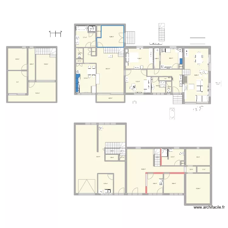 Maison PG 4. Plan de 