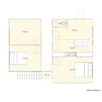 THARON 1WC couloir droit sans lit 