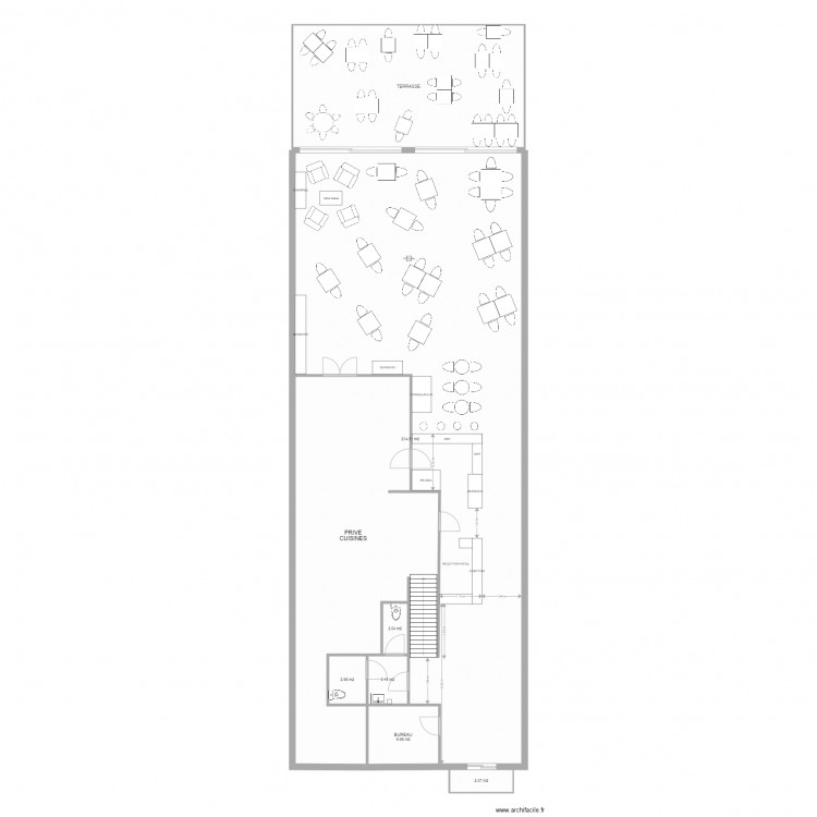 HOSTELLERIE LES COURONNES. Plan de 0 pièce et 0 m2