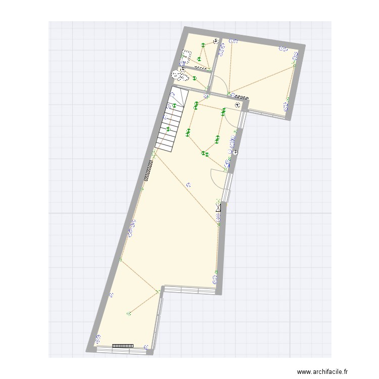 rdc 85 tartas electricité. Plan de 0 pièce et 0 m2