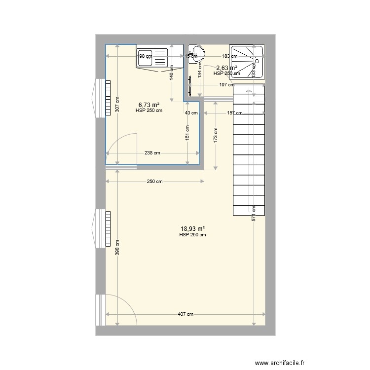 T4duplex. Plan de 0 pièce et 0 m2