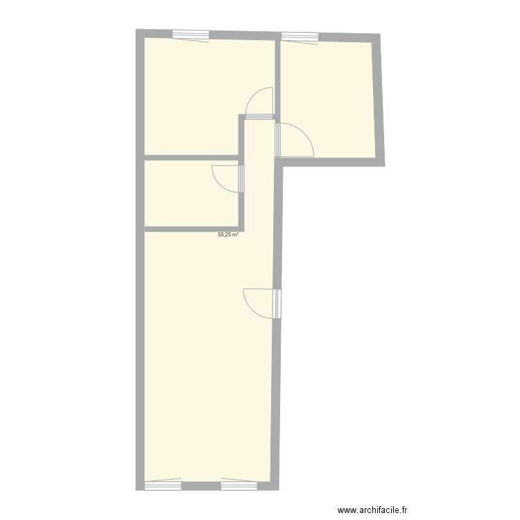 1er test. Plan de 0 pièce et 0 m2