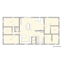1er plan maison rectangle