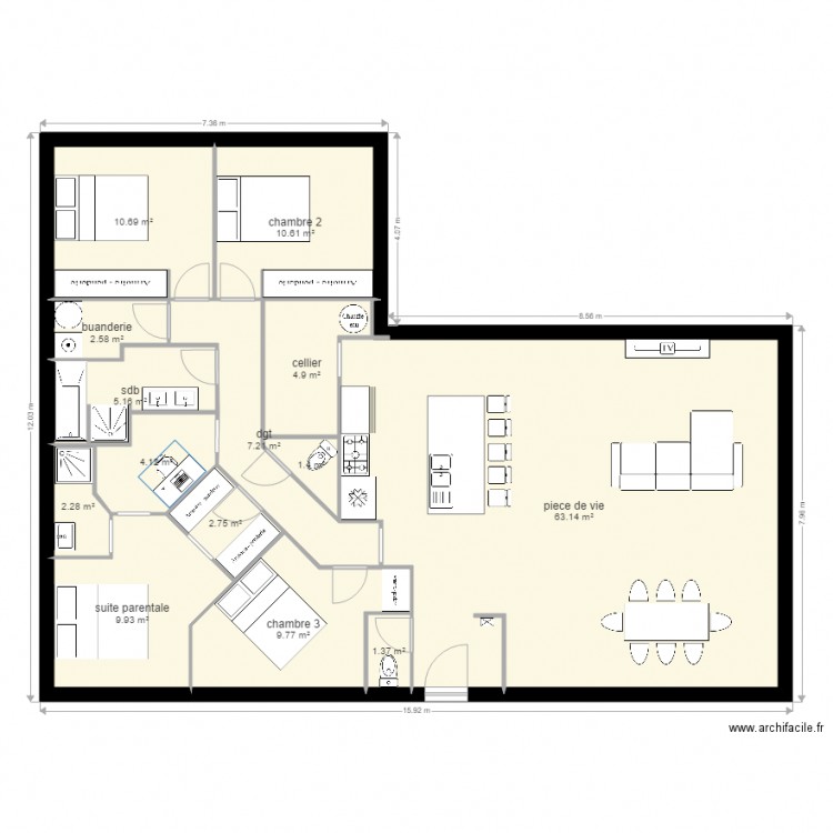 sansas12. Plan de 0 pièce et 0 m2