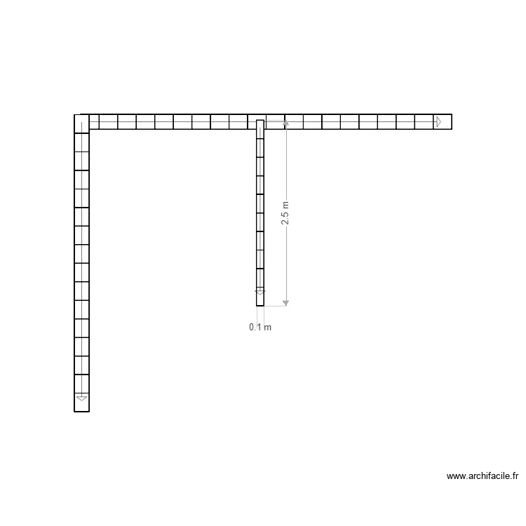 FERRO ARMADO franjas. Plan de 
