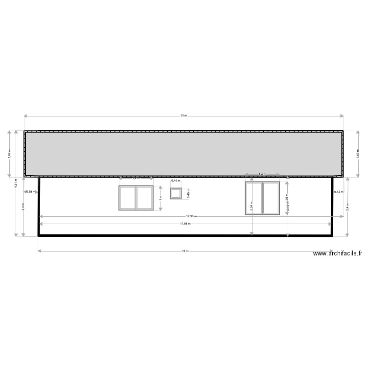 pcmi5  3. Plan de 2 pièces et 51 m2