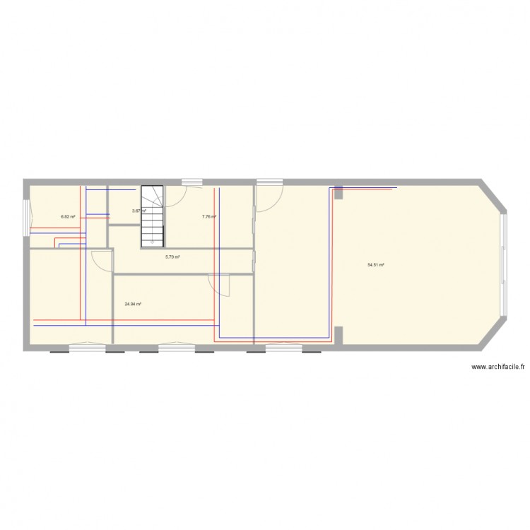 PLAN PLOMBERIE 1. Plan de 0 pièce et 0 m2