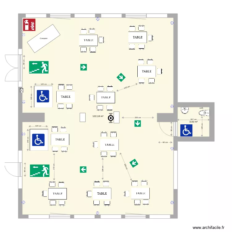 Clos de mélanie. Plan de Clos de mélanie. Plan de