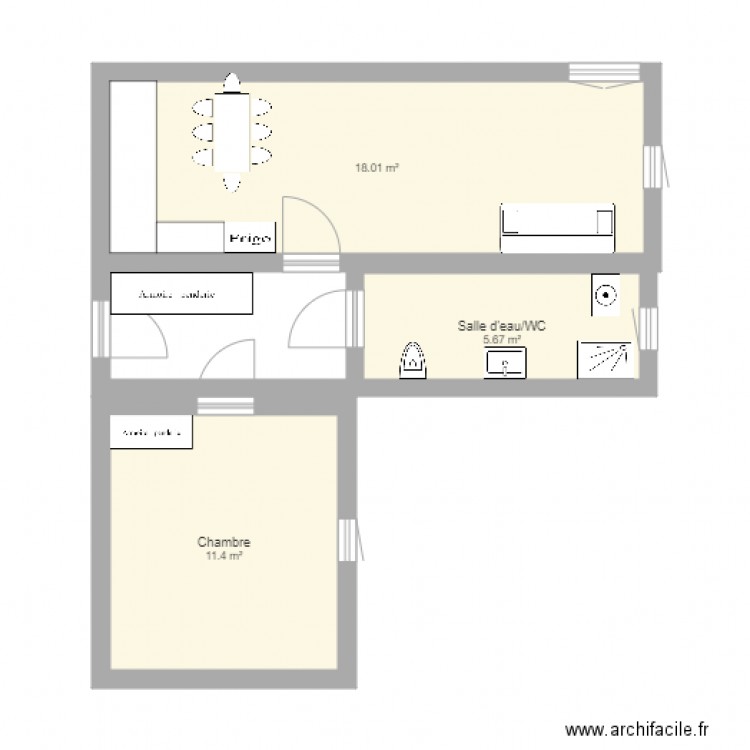 Plan appartement Theix. Plan de 0 pièce et 0 m2