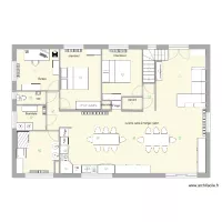 Mouzay 1e &eacute;tage meubl&eacute; grande cuisine