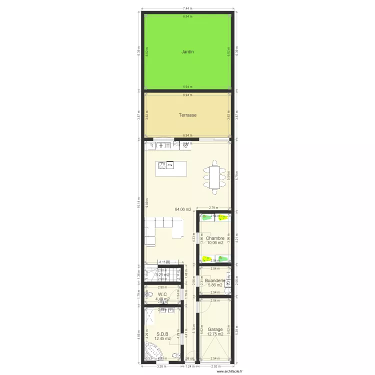 maison melissa 2. Plan de maison melissa 2. Plan de