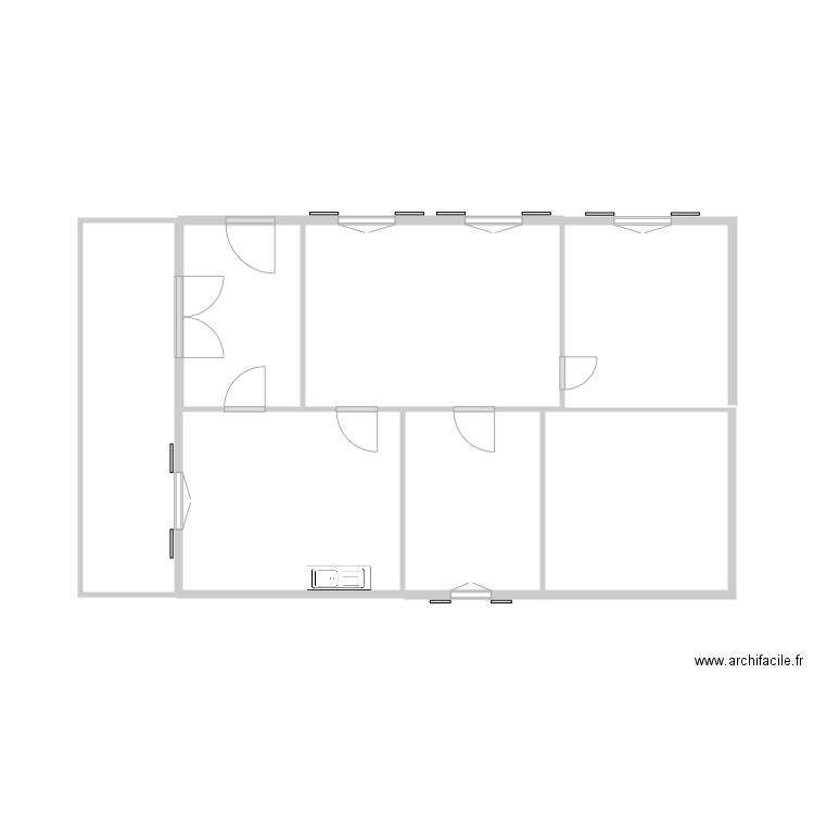 182392 maison1 étage. Plan de 0 pièce et 0 m2