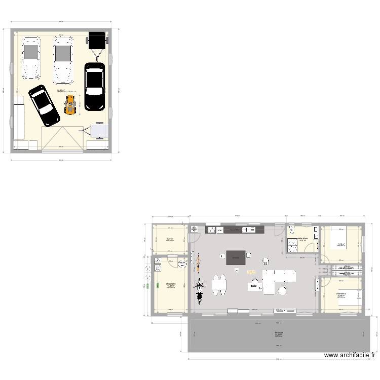 maison st maurice. Plan de 0 pièce et 0 m2