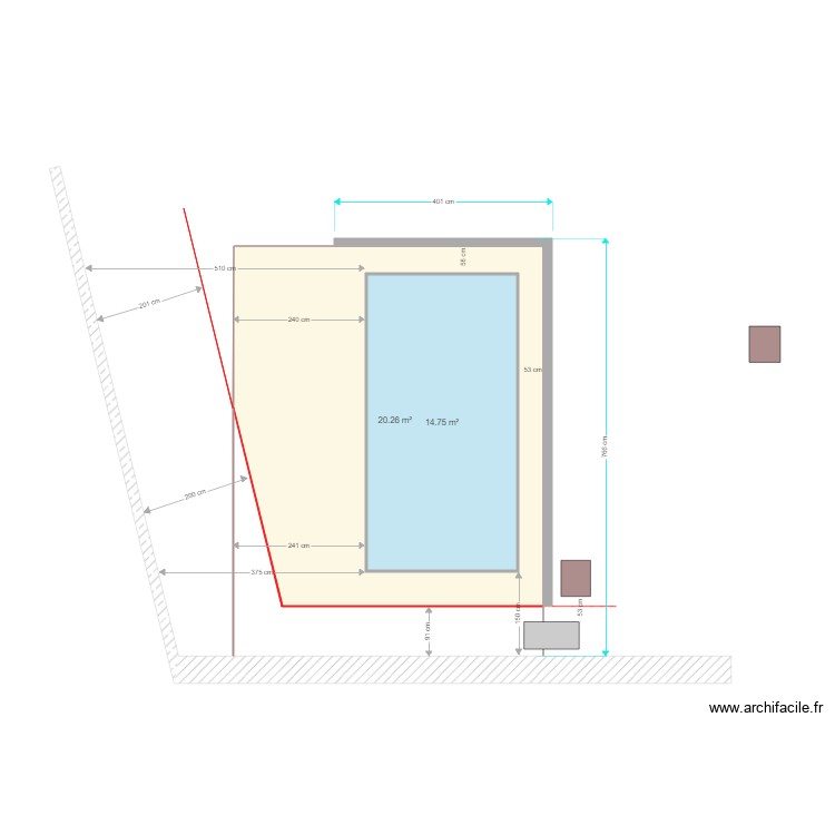 PISCINE LES BB. Plan de 0 pièce et 0 m2