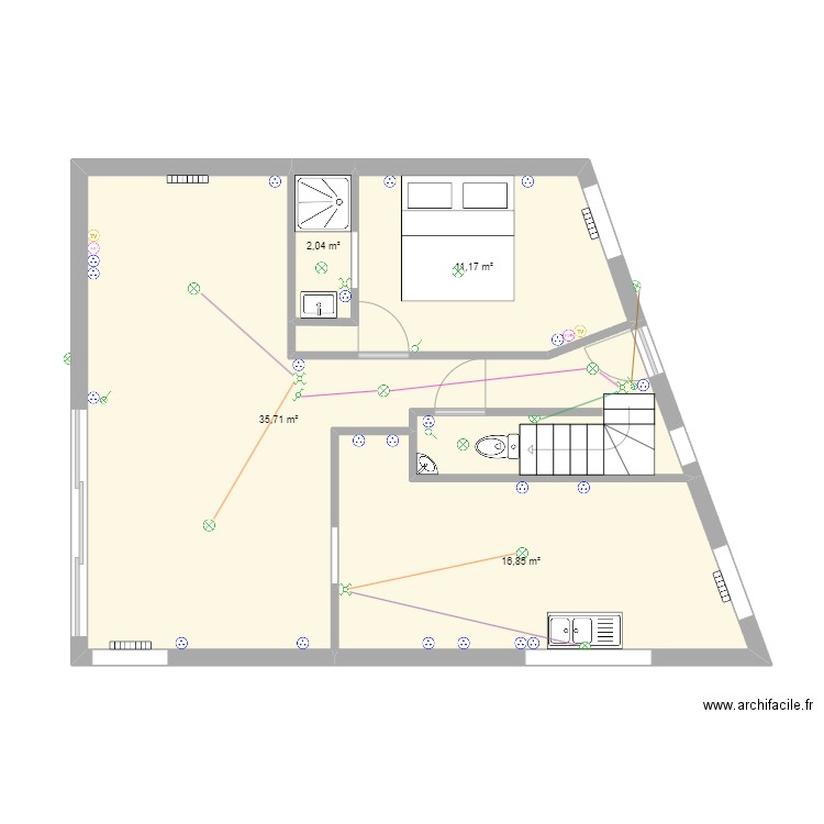 chichon2. Plan de 0 pièce et 0 m2