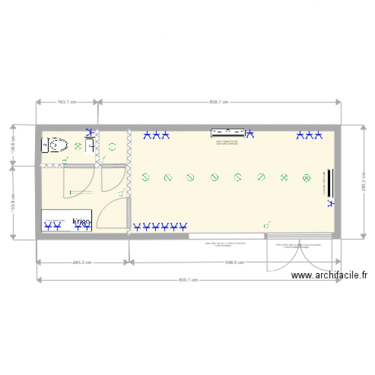 Bloc VOO 1. Plan de 0 pièce et 0 m2