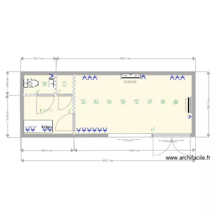 Bloc VOO 1. Plan de 