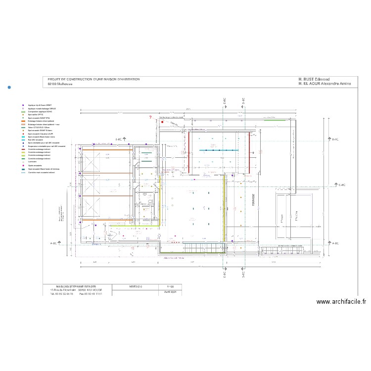 RUST RDC. Plan de 0 pièce et 0 m2