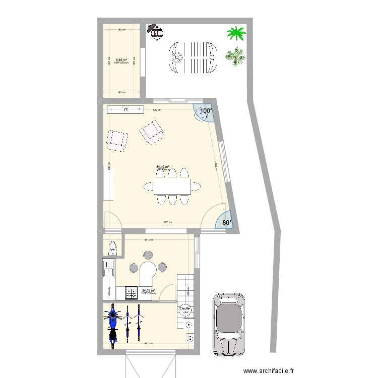 grange bis. Plan de 0 pièce et 0 m2
