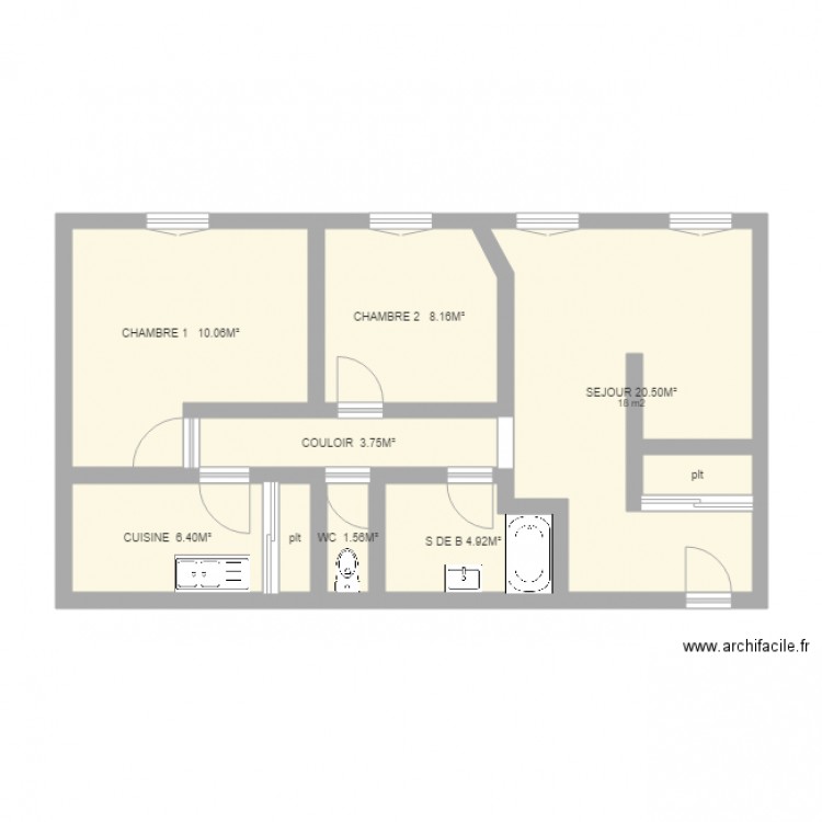 TERRAL 5. Plan de 0 pièce et 0 m2