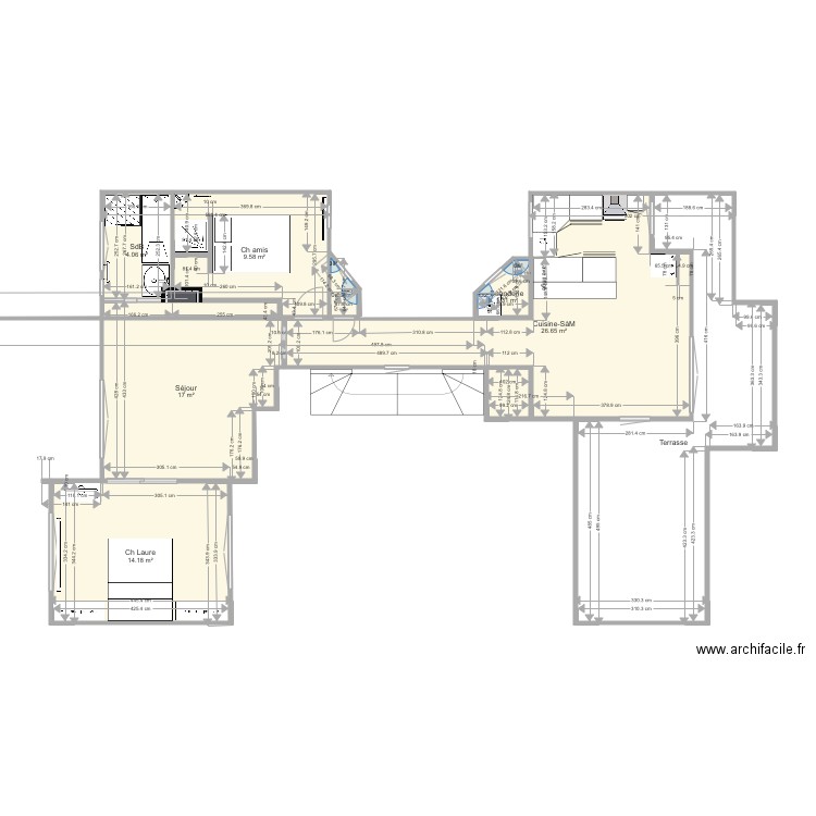 Poussin V3. Plan de 0 pièce et 0 m2