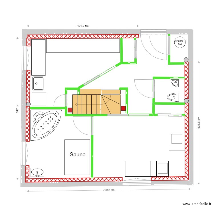 Rez de chaussée 11 mars 2022. Plan de 0 pièce et 0 m2