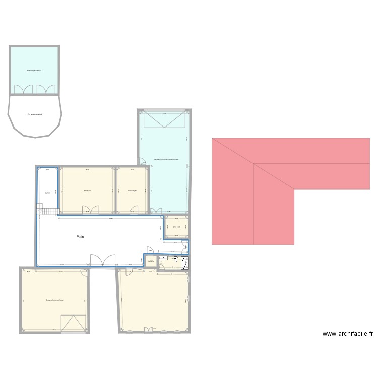 MENDES 1 CASA DE BANHO. Plan de 0 pièce et 0 m2