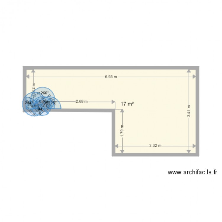 hilton petite terrasse . Plan de 0 pièce et 0 m2