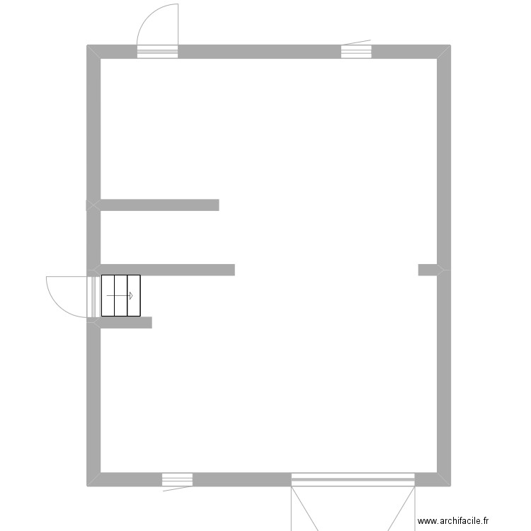 garage. Plan de 0 pièce et 0 m2
