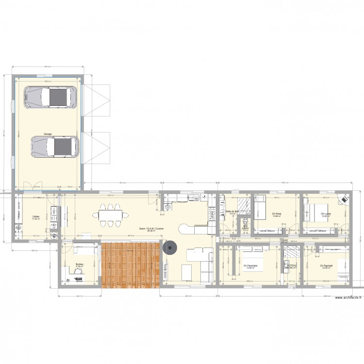 maison Otula plan. Plan de 0 pièce et 0 m2