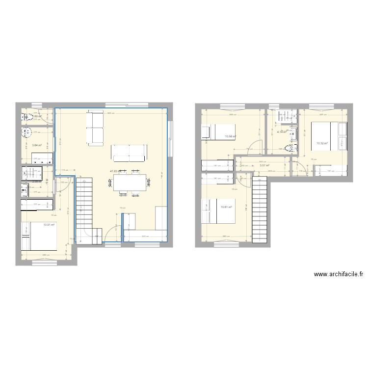 ETAGE. Plan de 0 pièce et 0 m2