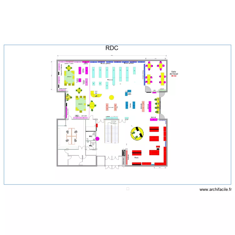 RDC SANNOIS V4 CDDVD. Plan de RDC SANNOIS V4 CDDVD. Plan de